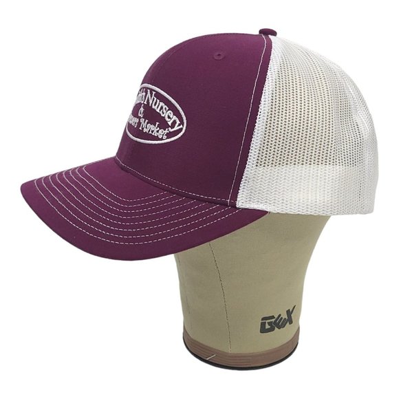 Smiths Nursery Farmers Market Mesh Snapback Cap Trucker Baseball Hat Richardson - Picture 2 of 12